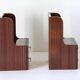 Tables de chevet vintage italiennes en palissandre, lot de deux