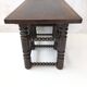Decorative wooden coffee table