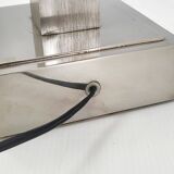 Vintage Binox 1960 stainless steel lamp