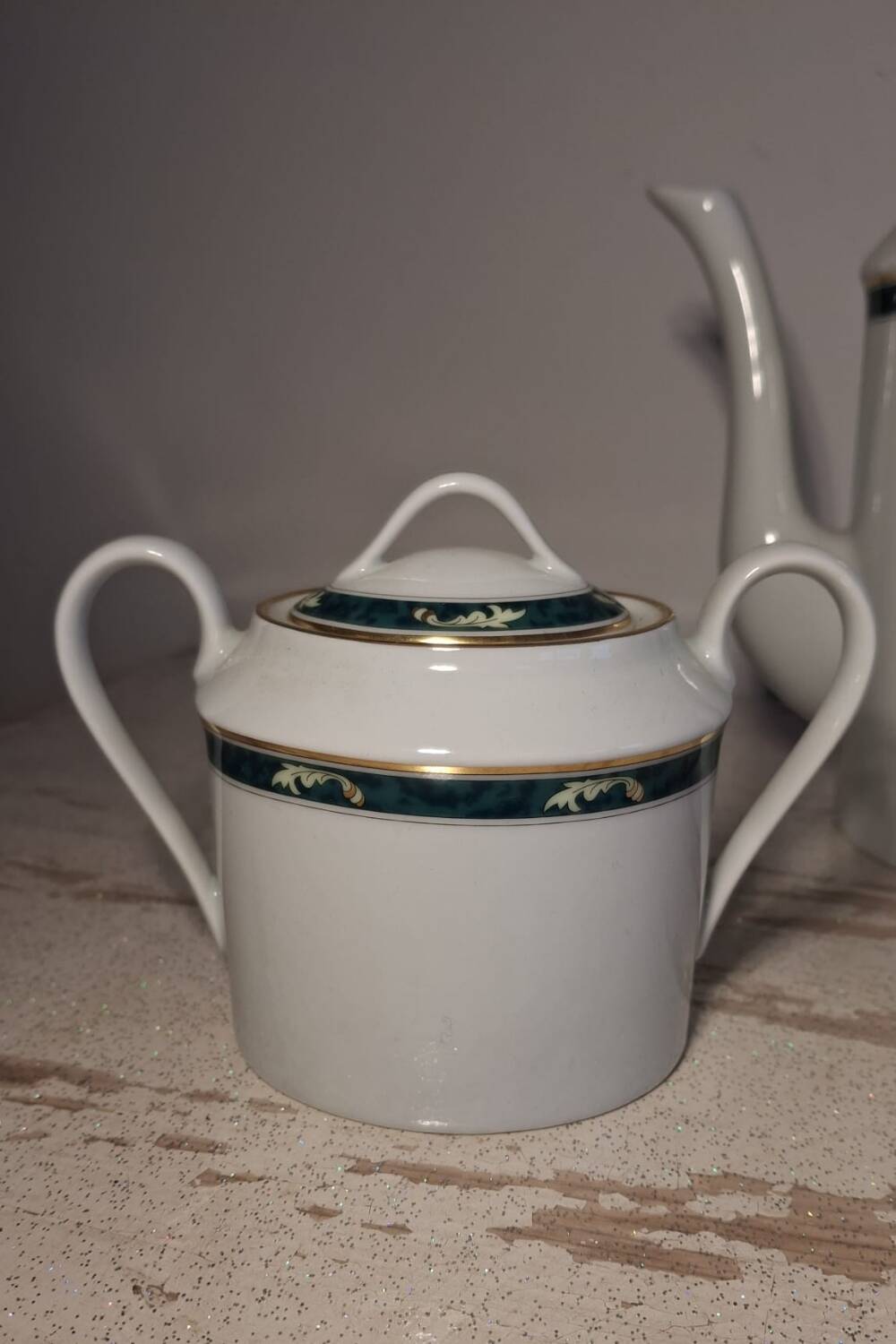 3-piece coffee service – Limoges porcelain – Trianon model