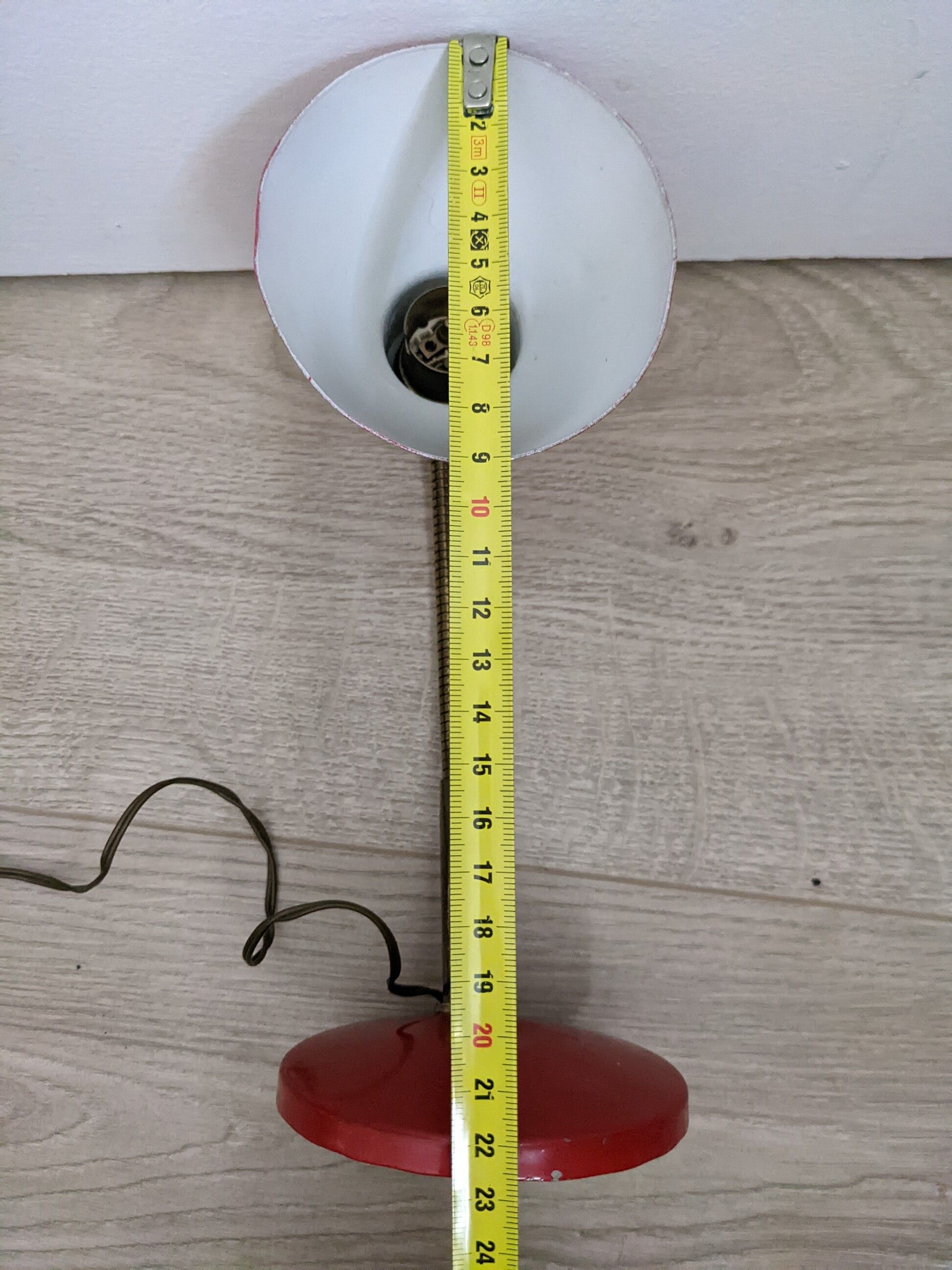 Vintage metal lamp