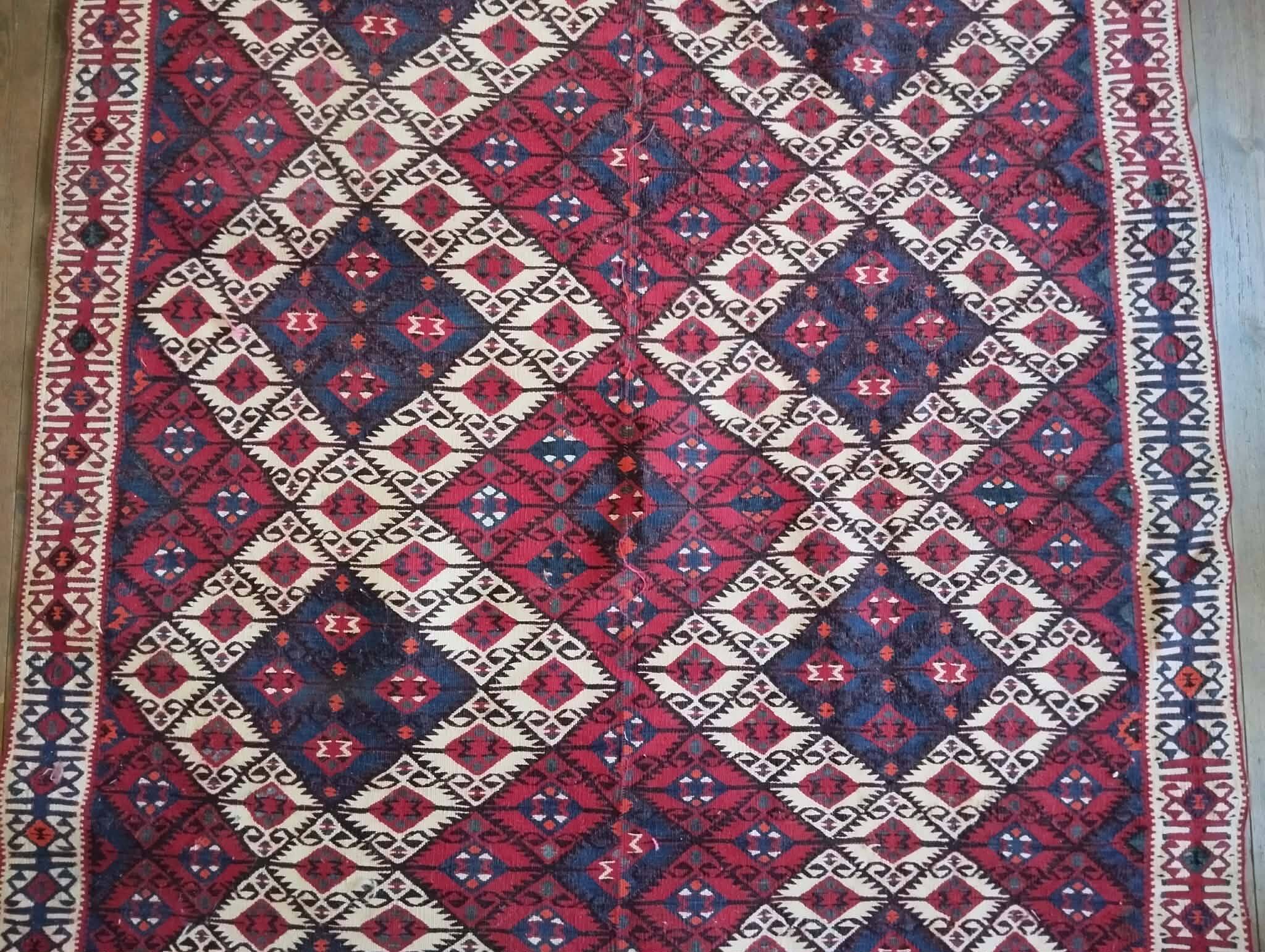 Handmade Anatolian Kilim 220x156cm