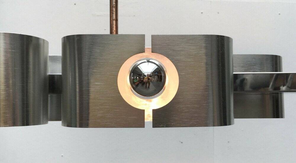 Mid-Century Space Age French Ceiling Lamp, 1960s