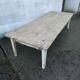 Low farmhouse table