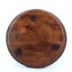 Wooden tripod stool, saber legs, popular art from the 50s