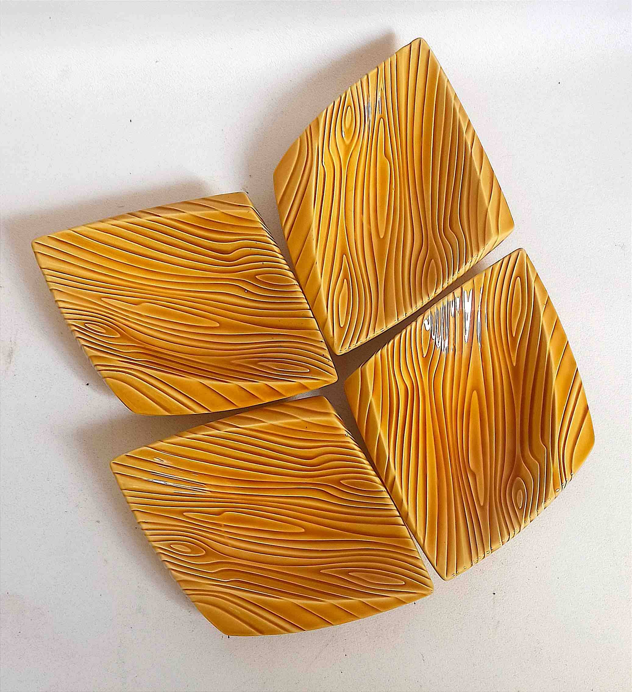 Set of 4 ceramic bowls Verceram France
