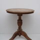 Table ronde en bois teck