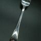12 silver metal cake forks model louis xv style shell