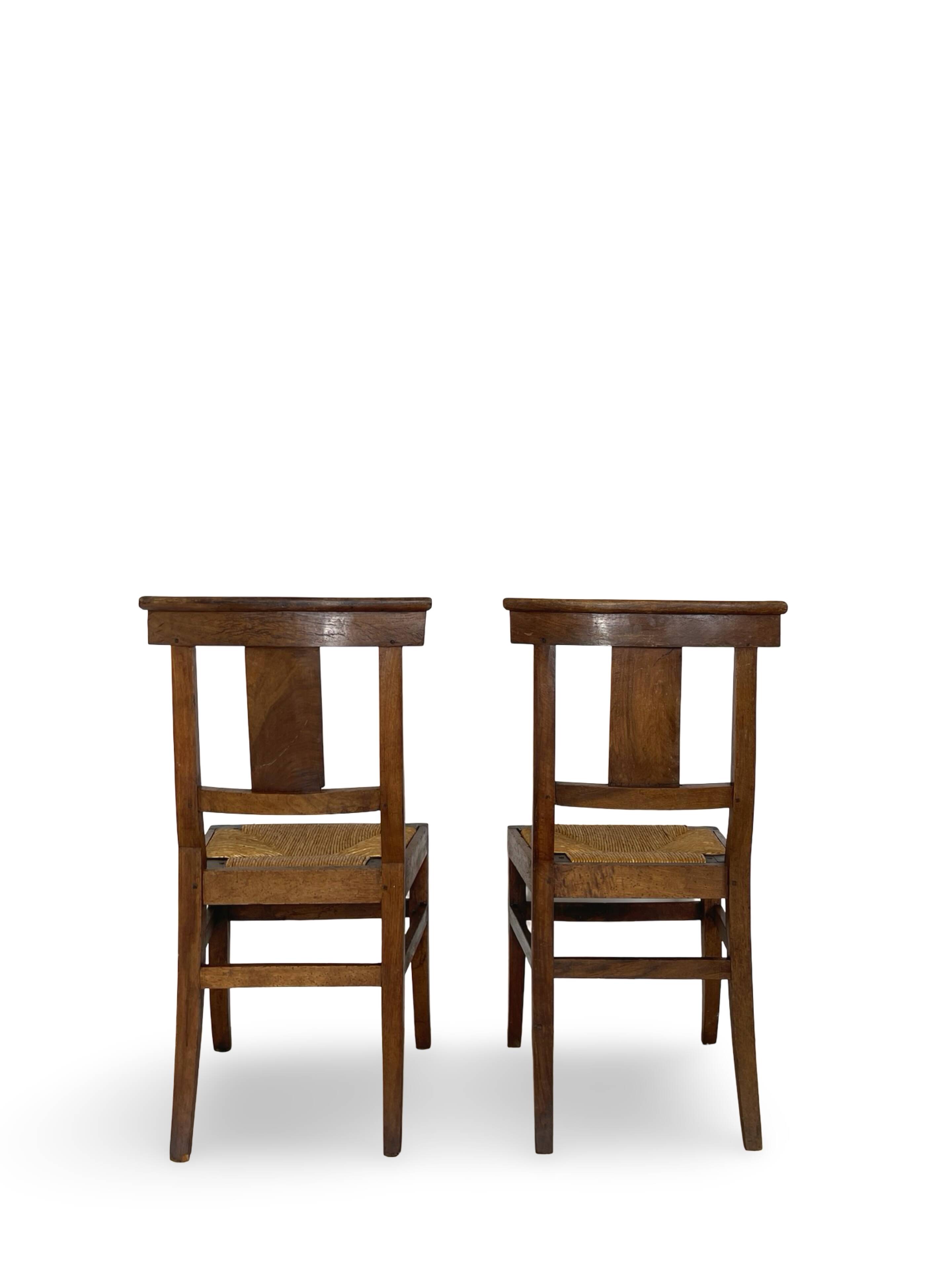 italian rustic chairs 1890s