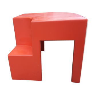 Table basse orange