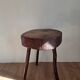 Brutalist tripod stool
