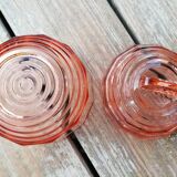 Bonbonnière glass rose