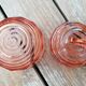 Bonbonnière glass rose