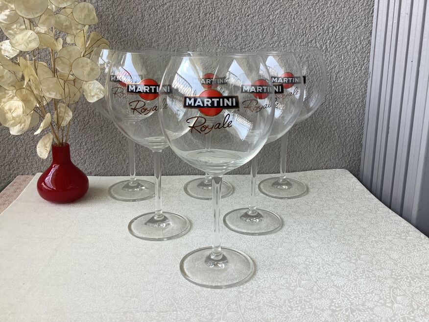 Verres Martini royale piscine ballon vintage - verre à Spritz | Selency