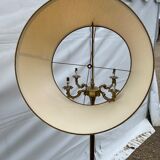 Gilded bronze parquet lamp