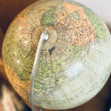 Illuminated terrestrial globe Columbus, Sweden, 1950s