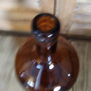 Lady Jeanne Amber Marron Viresa Bonbonne Touque Bottle Old Vintage Dp0521002