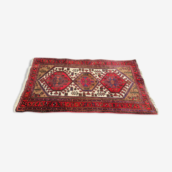 Persian carpet Shiraz woven pure wool hand 95x165cm