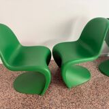 4 Panton chairs by Vitra