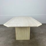 Table basse travertin