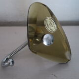 Vintage hook 1960 crystallo smoked crystal and stainless steel italy handworked