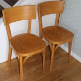 Set of 4 Baumann No. 30 chairs with wide back