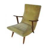 Scandinavian Chair in wood and teak 70s