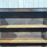 Armoire basse de style Louis XV en noyer 19ème