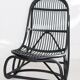 Rocking-flesh rattan design 50s by Nanna Ditzel