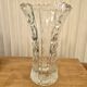 Cut glass vase