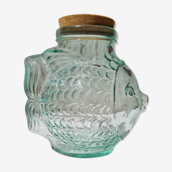 Fish-shaped jar