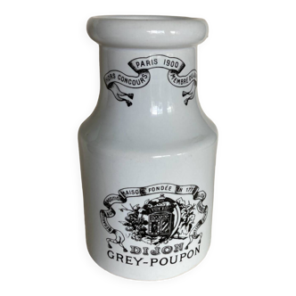 Gray Poupon Mustard Pot large model