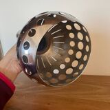 Vintage seventies chrome pendant light