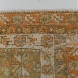 3x12 1960s antique vintage runner rug