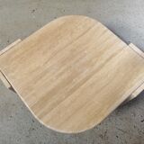 Coffee table in travertine Roche Bobois