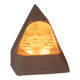Egyptian stone table lamp, vintage 70s/80s mood lamp.
