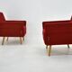 Paire de fauteuils des années 1950, Tchécoslovaquie