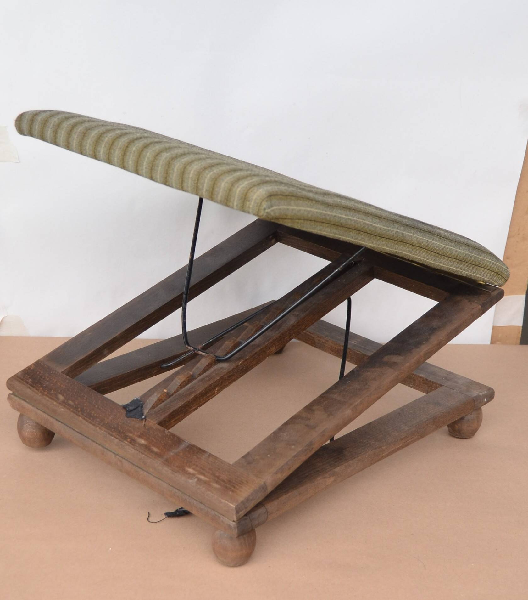 Repose-pieds réglable, pliable et extensible, style vintage français