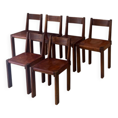 Chaise S24 de Pierre Chapo