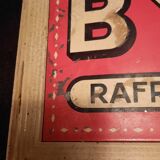 Advertising painted plaque