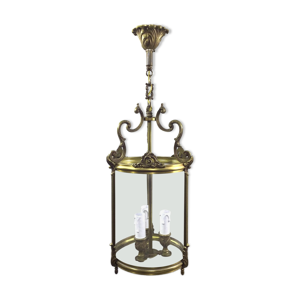 lanterne bronze 3 lumières