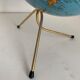 Vintage globe 1960 terrestrial Taride tripod - 28 cm
