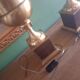 Lampe ananas Hollywood regency