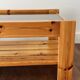 1970s pine coffee table