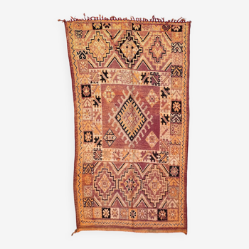 Colorful Boujad Moroccan rug - 183 x 368 cm