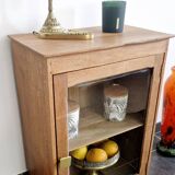Oak display case from the early 20th century