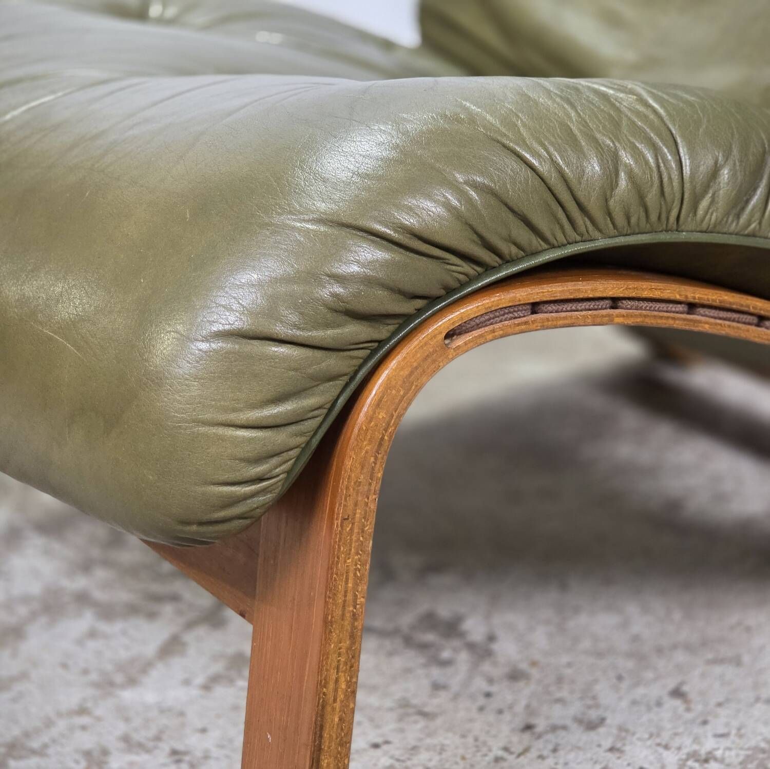 2x Rybo Rykken Ry-Wing chair vintage 1960s Scandinavian