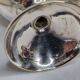 Set of 6 Vintage Silver Metal Egg Cups, EPNS hallmark, 6 cm