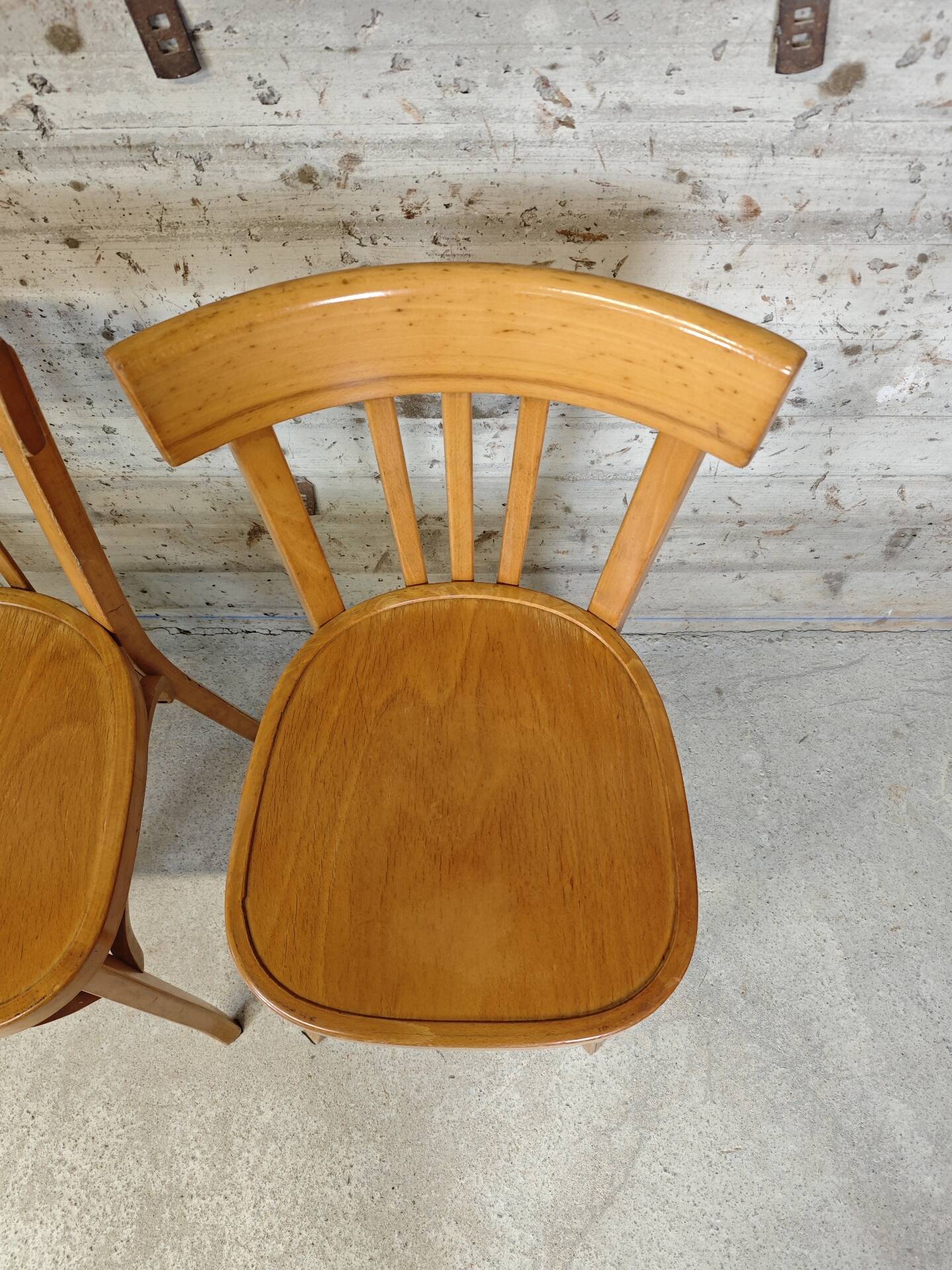 Set of 4 Baumann bistro chairs