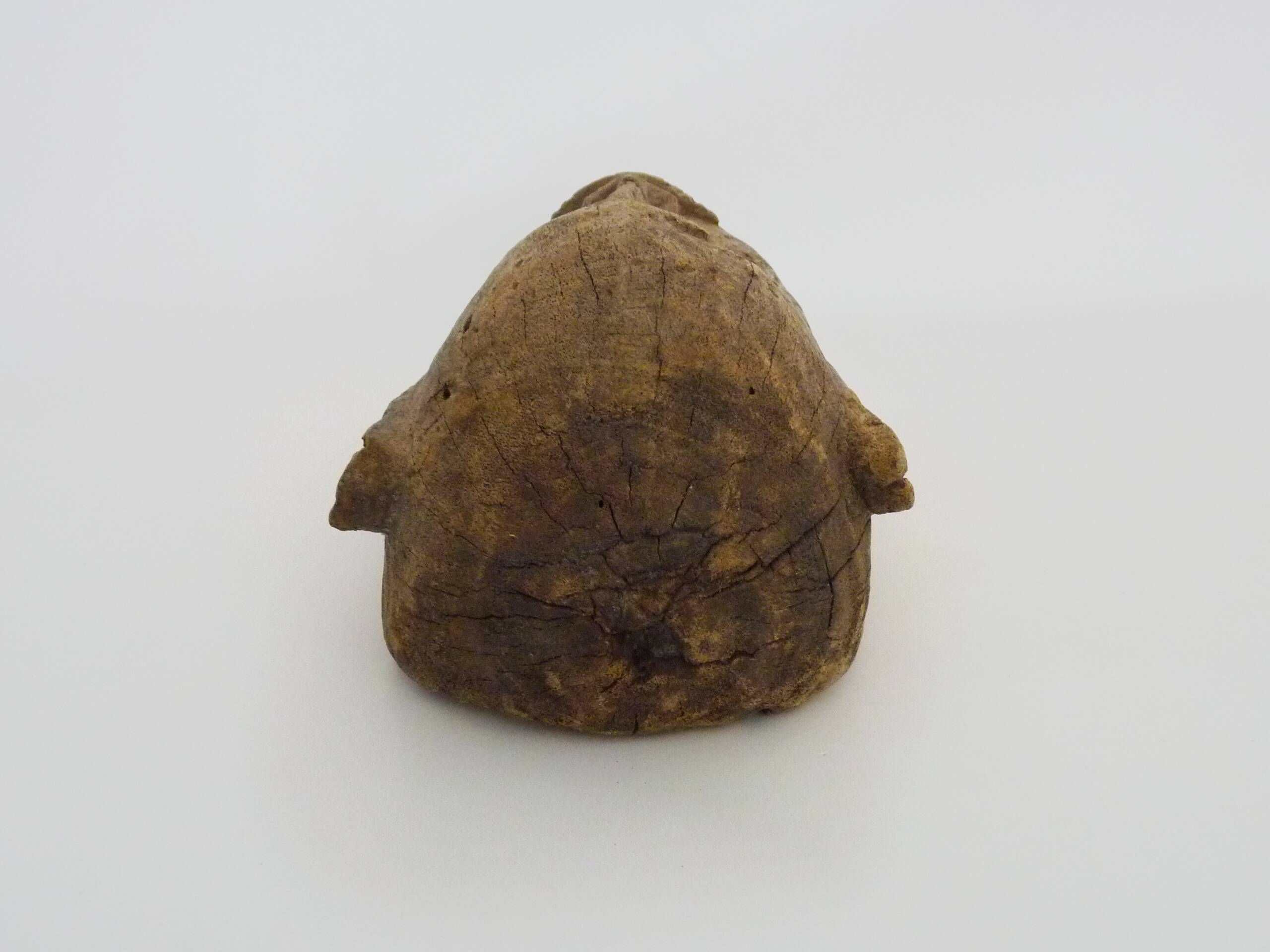 Old Dogon mask from Mali in wood. African mask from the 50s